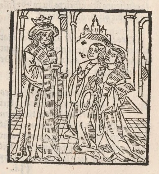 An illustration from Chroniques de France (2ème partie), leaf 507