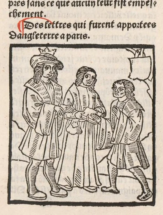 An illustration from Chroniques de France (2ème partie), leaf 513