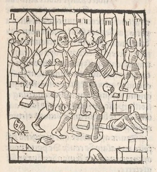 An illustration from Chroniques de France (2ème partie), leaf 530