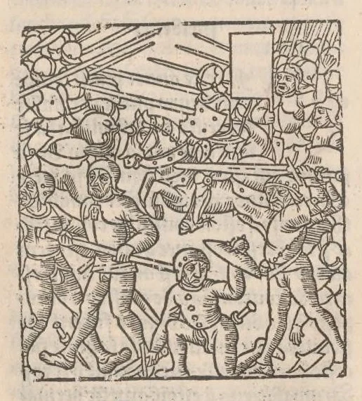 An illustration from Chroniques de France (2ème partie), leaf 71