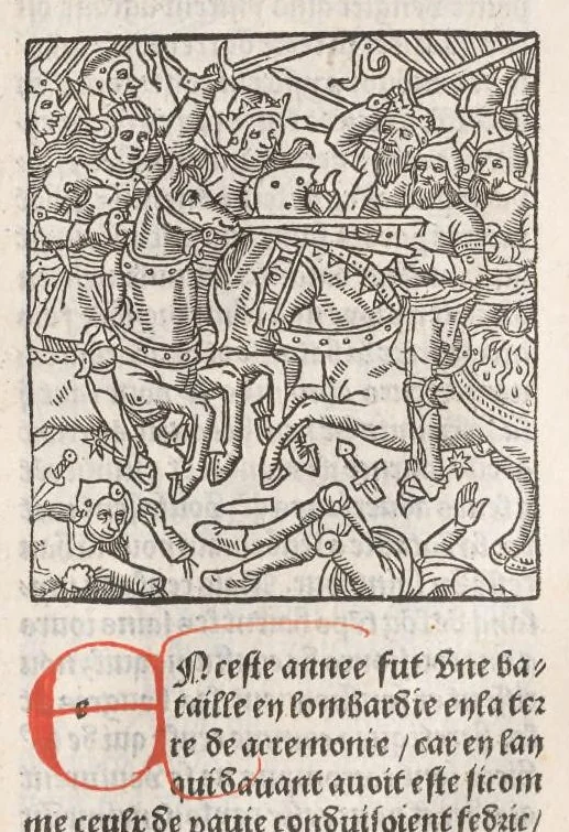 An illustration from Chroniques de France (2ème partie), leaf 94