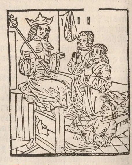 An illustration from Chroniques de France (3ème partie), leaf 119