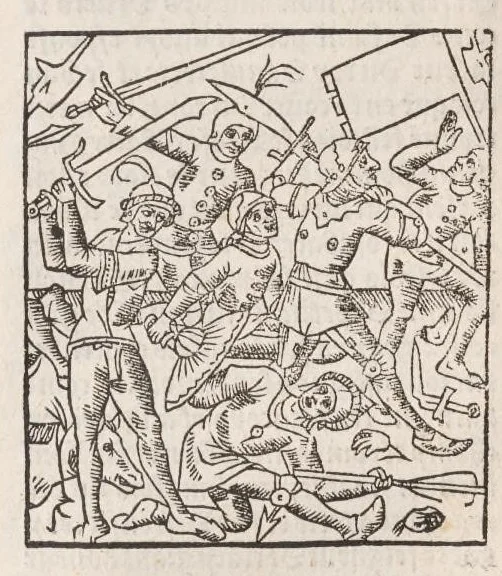An illustration from Chroniques de France (3ème partie), leaf 167