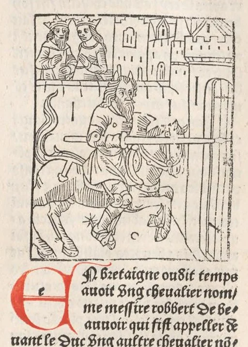 An illustration from Chroniques de France (3ème partie), leaf 172