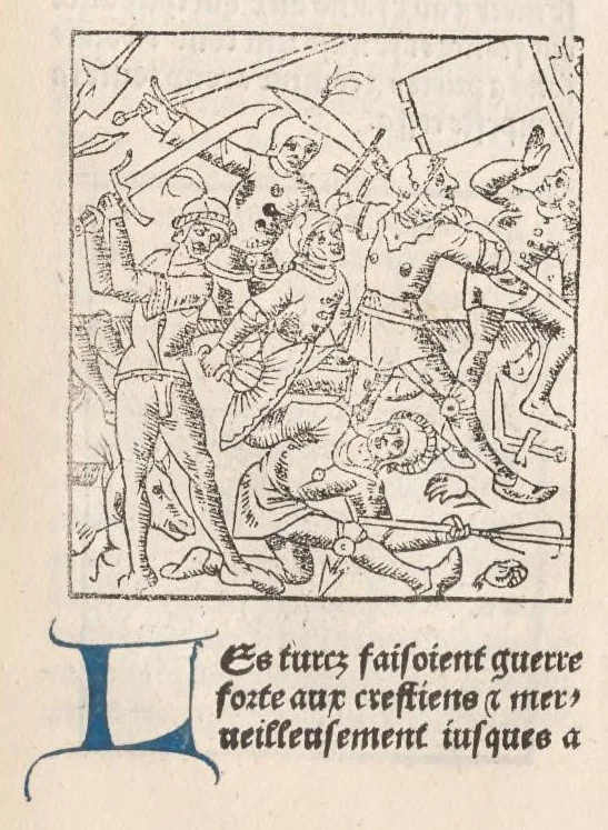An illustration from Chroniques de France (3ème partie), leaf 190