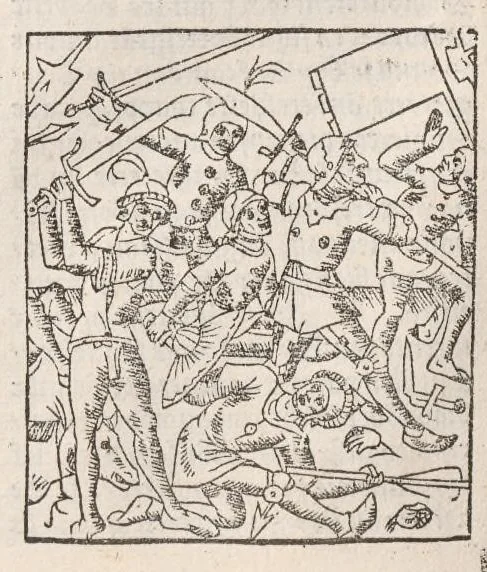 An illustration from Chroniques de France (3ème partie), leaf 229