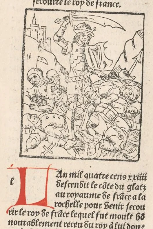 An illustration from Chroniques de France (3ème partie), leaf 292