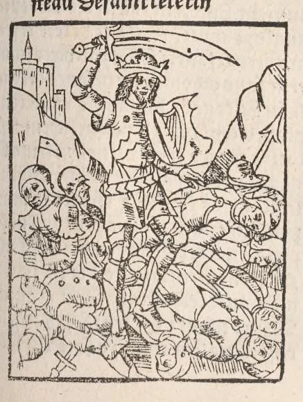 An illustration from Chroniques de France (3ème partie), leaf 330