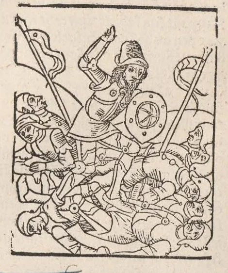 An illustration from Chroniques de France (3ème partie), leaf 335