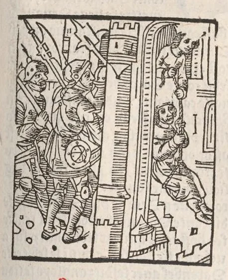 An illustration from Chroniques de France (3ème partie), leaf 342