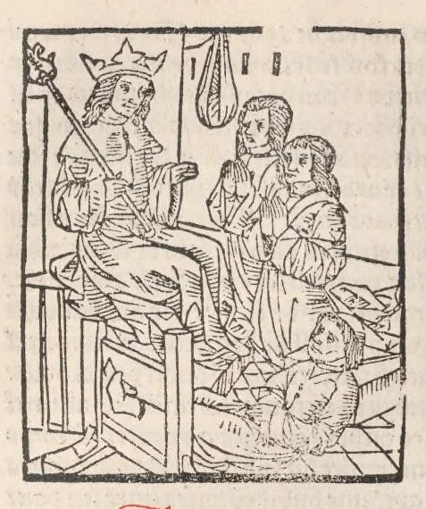 An illustration from Chroniques de France (3ème partie), leaf 353