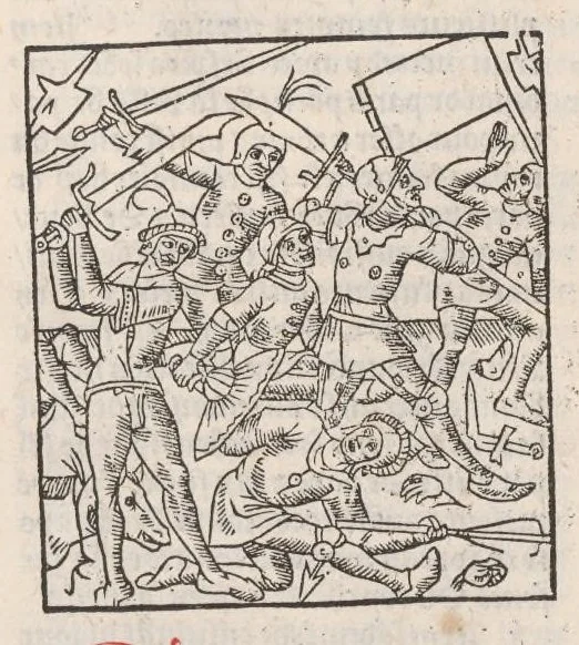 An illustration from Chroniques de France (3ème partie), leaf 39