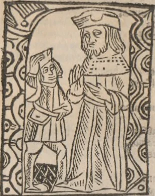An illustration from [Calendrier des bergers :] Kalendrier et compost des bergiers, 1506, leaf 159
