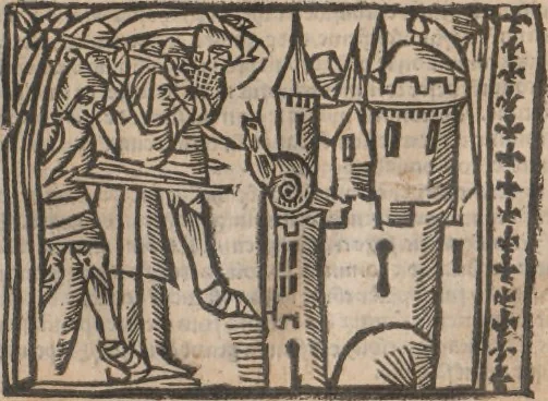 An illustration from [Calendrier des bergers :] Kalendrier et compost des bergiers, 1506, leaf 168