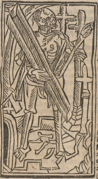 An illustration from [Calendrier des bergers :] Kalendrier et compost des bergiers, 1506, leaf 171