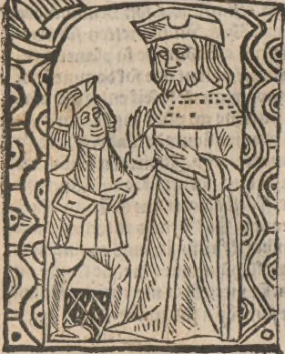 An illustration from [Calendrier des bergers :] Kalendrier et compost des bergiers, 1506, leaf 183