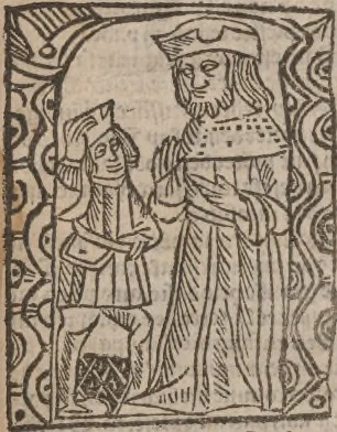 An illustration from [Calendrier des bergers :] Kalendrier et compost des bergiers, 1506, leaf 190