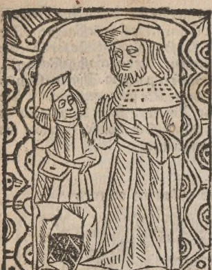 An illustration from [Calendrier des bergers :] Kalendrier et compost des bergiers, 1506, leaf 194