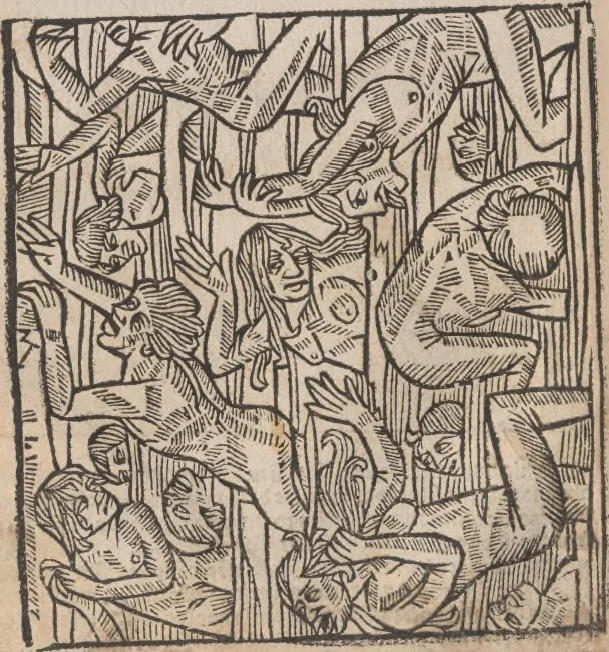 An illustration from [Calendrier des bergers :] Kalendrier et compost des bergiers, 1506, leaf 65