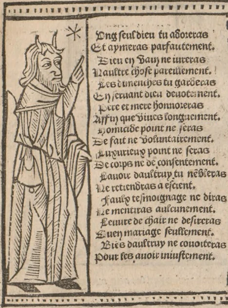 An illustration from [Calendrier des bergers :] Kalendrier et compost des bergiers, 1506, leaf 82