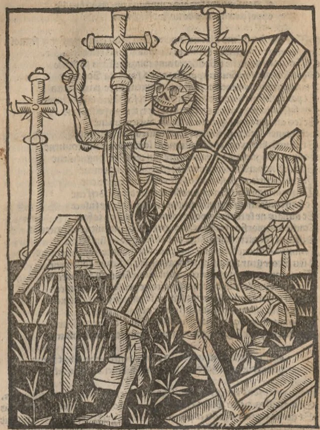 An illustration from [Calendrier des bergers :] Kalendrier et compost des bergiers, 1506, leaf 96