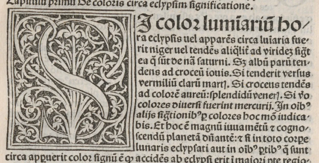 An illustration from De Mutatione aeris - De Medicorum astrologia, leaf 92