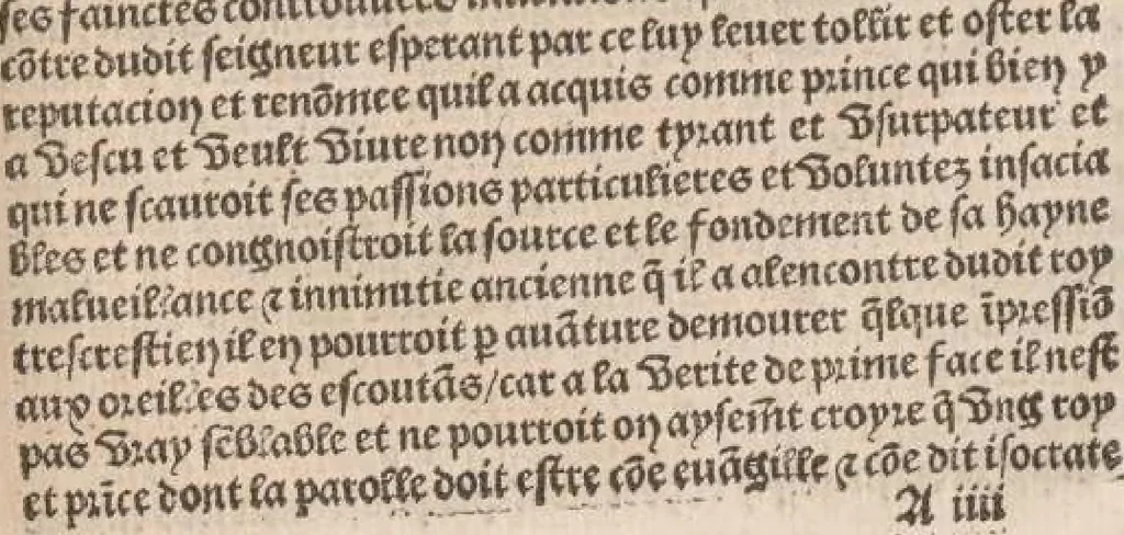 An illustration from La Harengue de monseigneur de lodève (Guillaume Briçonnet) proposée devant notre sainct père le pape. Translatée de latin en françois., 1507, leaf 12