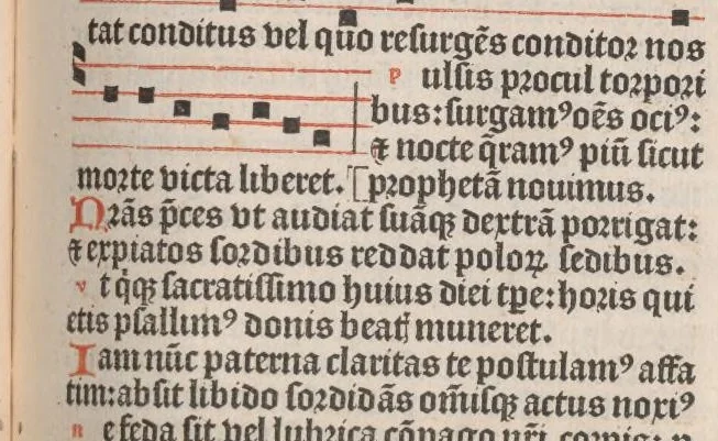 An illustration from [Psalterium Parisiense :] Psalterium ad usum Parisiensem cum invitatoriis antiphonisque. Hymni. Commune Sanctorum. Missae de sancto Spiritu, de Beata Virgine Maria et de defunctis., leaf 354