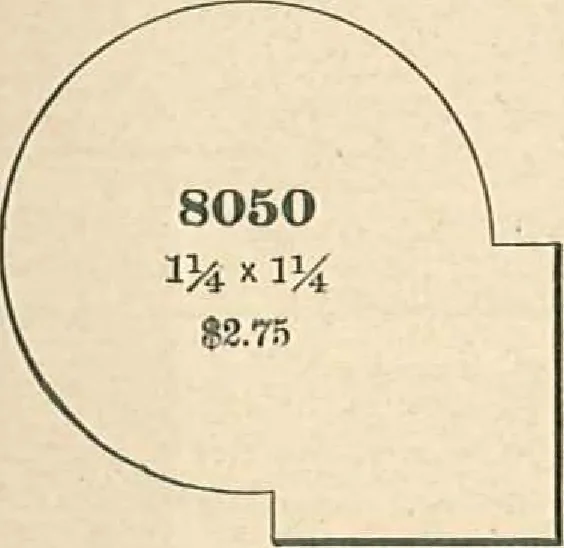 An illustration from Official moulding book (illustrated)., 1897, leaf 10