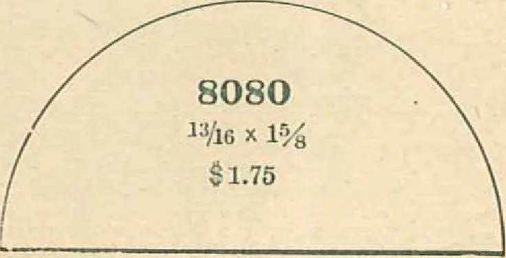 An illustration from Official moulding book (illustrated)., 1897, leaf 11