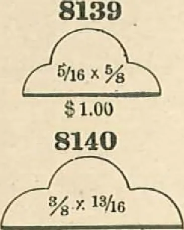An illustration from Official moulding book (illustrated)., 1897, leaf 15