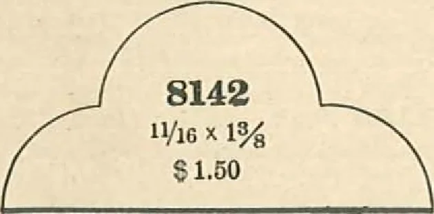 An illustration from Official moulding book (illustrated)., 1897, leaf 15