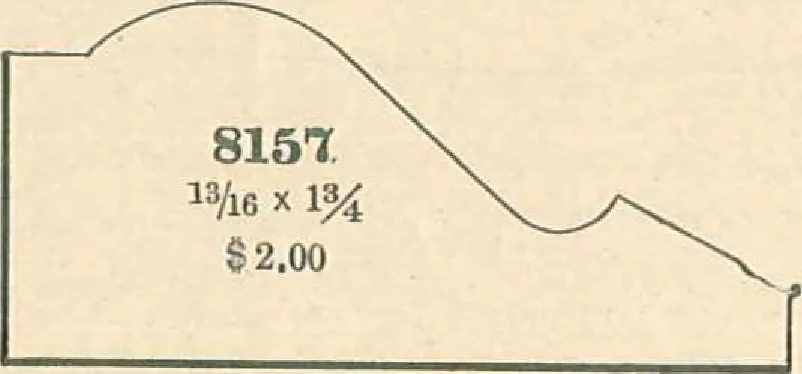 An illustration from Official moulding book (illustrated)., 1897, leaf 16