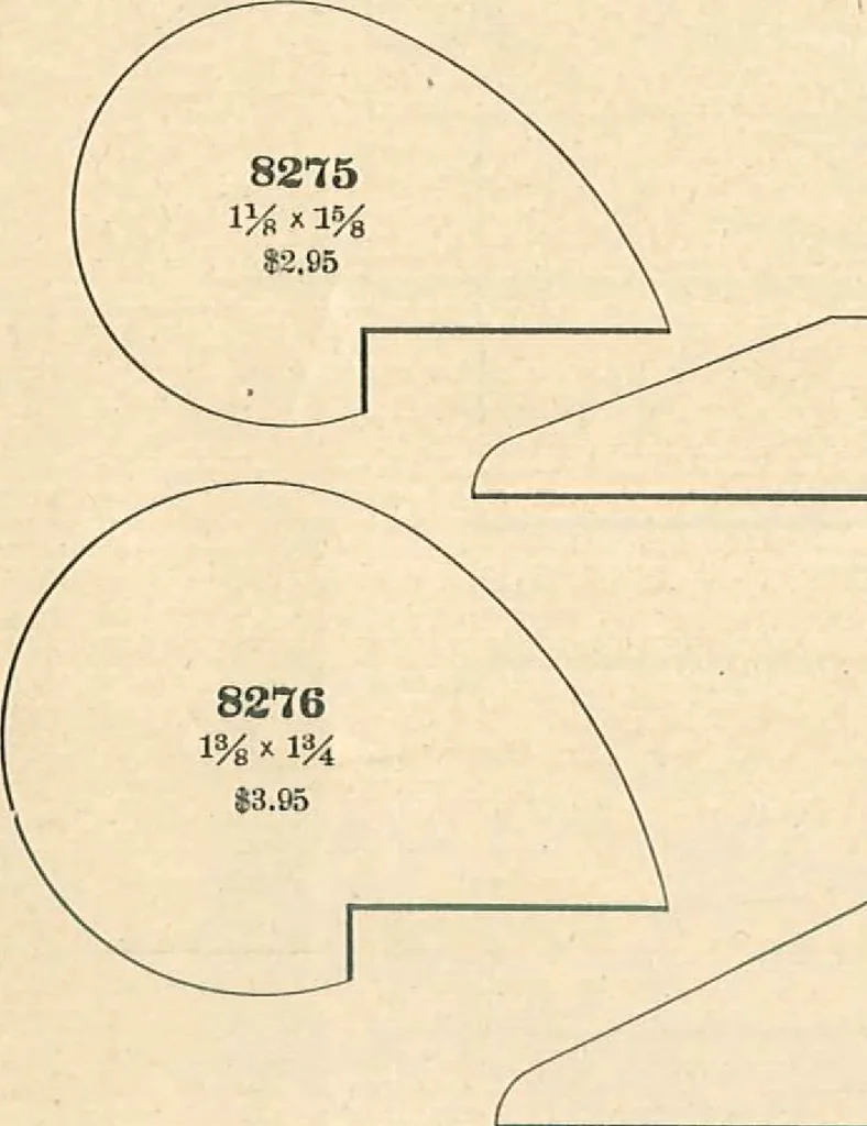 An illustration from Official moulding book (illustrated)., 1897, leaf 26