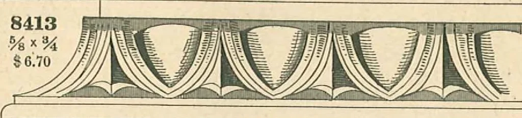 An illustration from Official moulding book (illustrated)., 1897, leaf 45