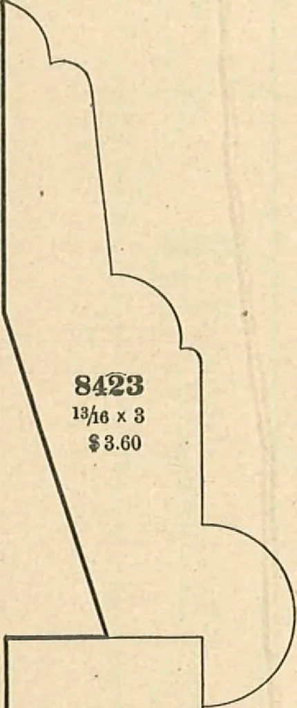 An illustration from Official moulding book (illustrated)., 1897, leaf 47