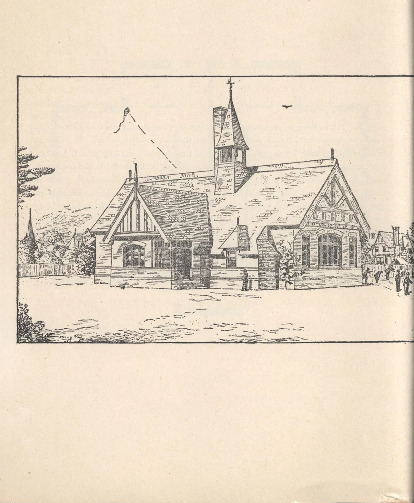 An illustration from Architecture ventilation and furnishing of school houses, 1892, leaf 43