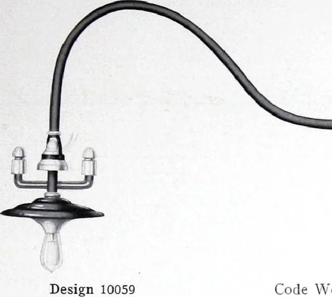 An illustration from Ornamental Street Lamp Posts, Mast Arms and Brackets, 1914, leaf 62