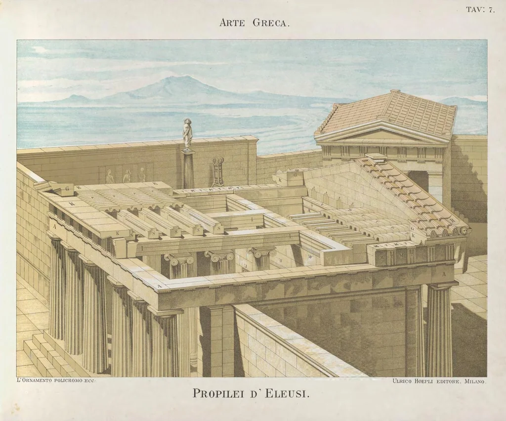 An illustration from L'ornamento policromo nelle arti e nelle industrie artistiche ... antiche medievali e moderne per uso delle scuole e degli artisti, 1886, leaf 40