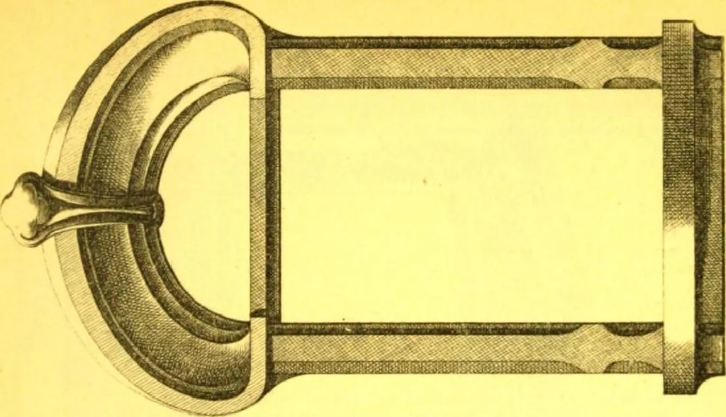 An illustration from Ornements pour l'architecture en zinc, cuivre, tole & plomb : travaux d'art sur dessins croquis & devis., 1912, leaf 164
