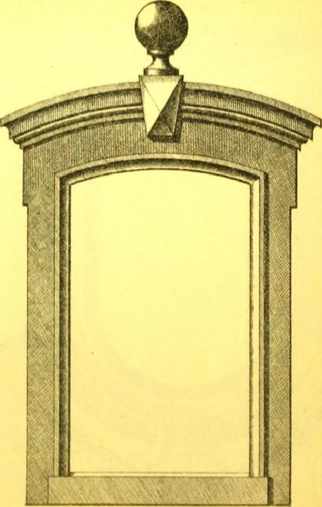 An illustration from Ornements pour l'architecture en zinc, cuivre, tole & plomb : travaux d'art sur dessins croquis & devis., 1912, leaf 169