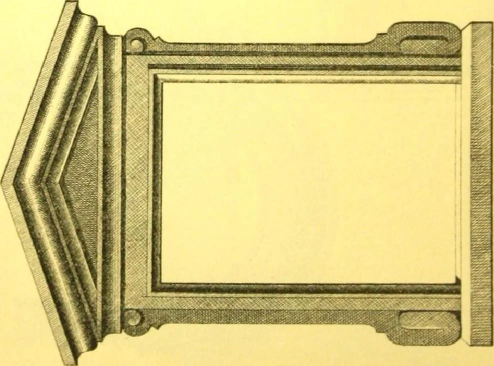 An illustration from Ornements pour l'architecture en zinc, cuivre, tole & plomb : travaux d'art sur dessins croquis & devis., 1912, leaf 175