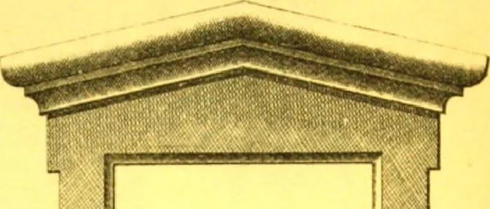 An illustration from Ornements pour l'architecture en zinc, cuivre, tole & plomb : travaux d'art sur dessins croquis & devis., 1912, leaf 176