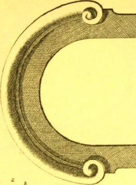 An illustration from Ornements pour l'architecture en zinc, cuivre, tole & plomb : travaux d'art sur dessins croquis & devis., 1912, leaf 182