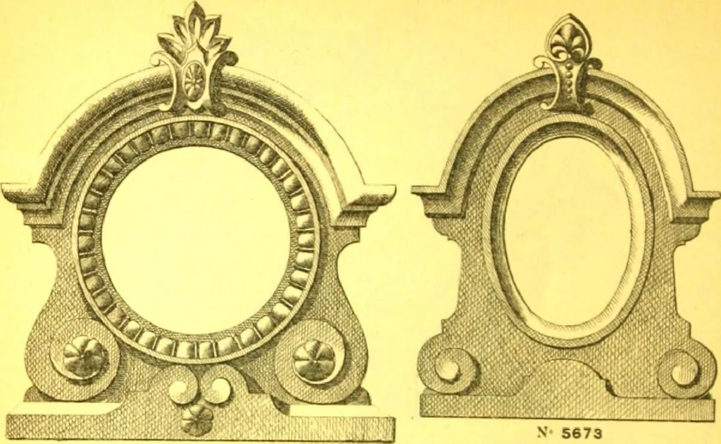 An illustration from Ornements pour l'architecture en zinc, cuivre, tole & plomb : travaux d'art sur dessins croquis & devis., 1912, leaf 193