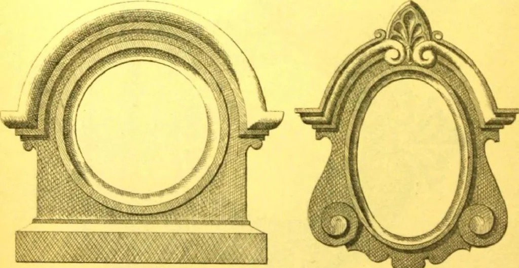 An illustration from Ornements pour l'architecture en zinc, cuivre, tole & plomb : travaux d'art sur dessins croquis & devis., 1912, leaf 193