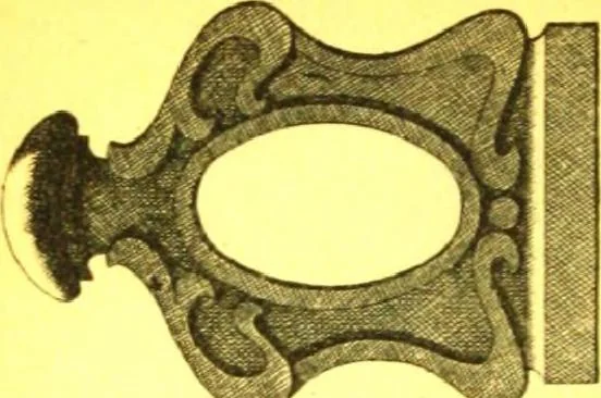 An illustration from Ornements pour l'architecture en zinc, cuivre, tole & plomb : travaux d'art sur dessins croquis & devis., 1912, leaf 195
