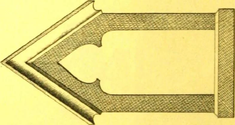 An illustration from Ornements pour l'architecture en zinc, cuivre, tole & plomb : travaux d'art sur dessins croquis & devis., 1912, leaf 211