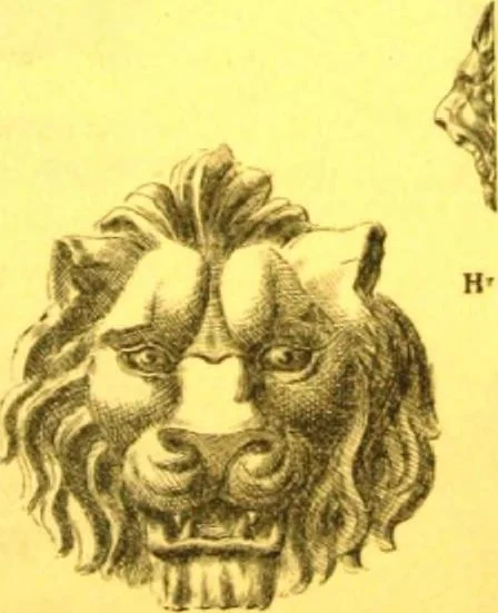 An illustration from Ornements pour l'architecture en zinc, cuivre, tole & plomb : travaux d'art sur dessins croquis & devis., 1912, leaf 250
