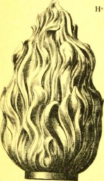 An illustration from Ornements pour l'architecture en zinc, cuivre, tole & plomb : travaux d'art sur dessins croquis & devis., 1912, leaf 271